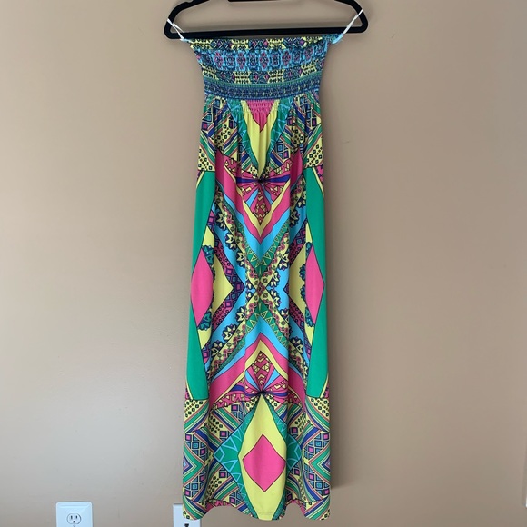 👗Geometric maxi dress👗 - Picture 2 of 5